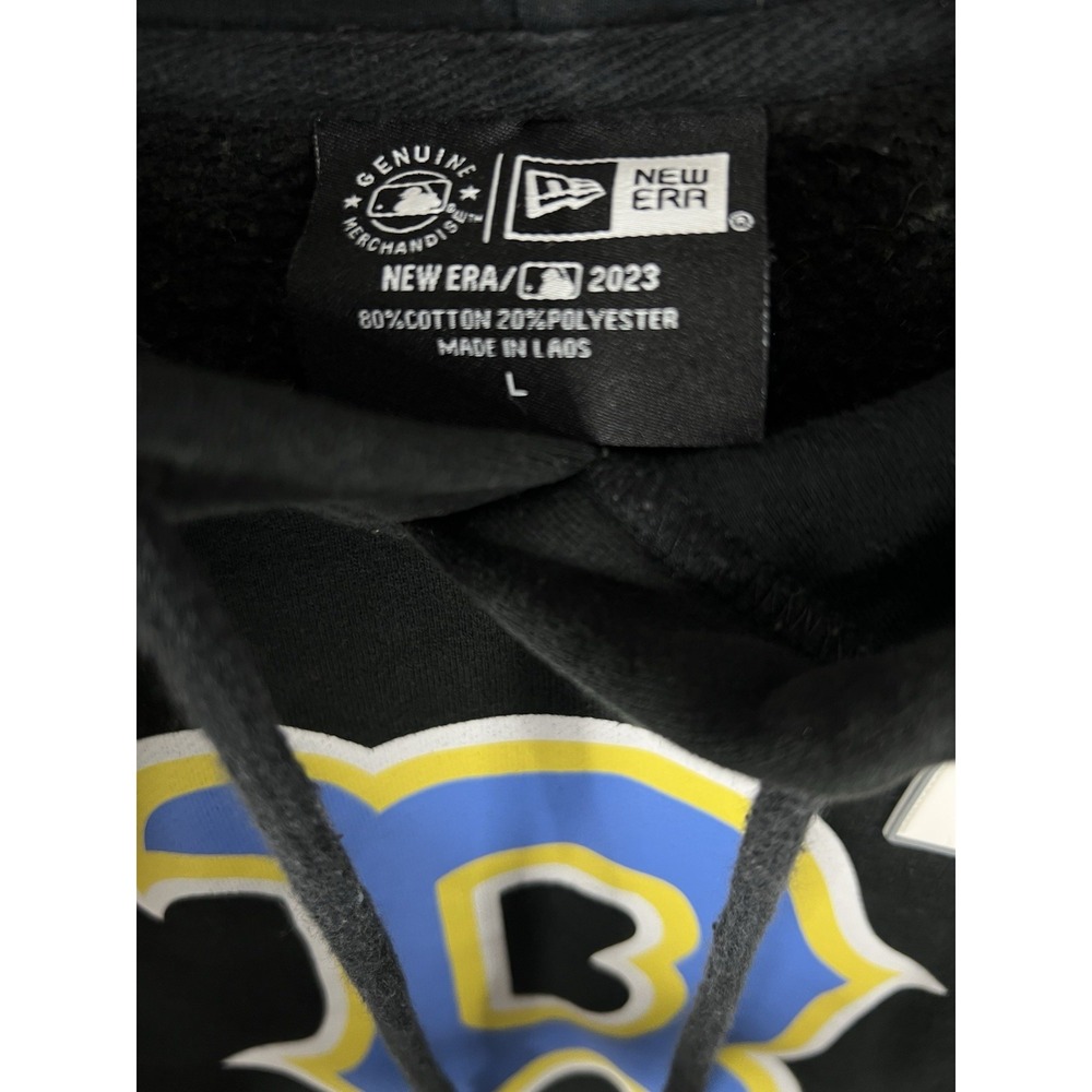 Boston Red Sox City Connect Hoodie Yellow SZ Large - Picture 3 of 8